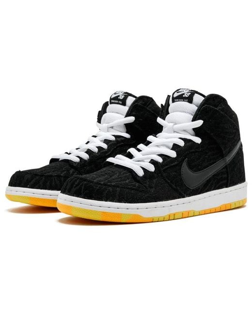 Nike Black Sb Dunk High Pro 'Skunk' for men