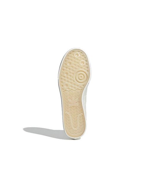 Adidas White Nizza Hi Rf 'Off' for men