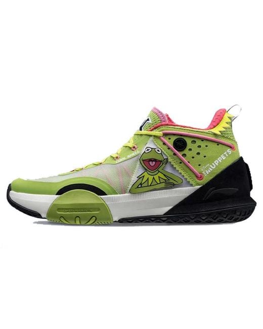 Li-ning Green Wade All Day 7 X Disney 'Kermit' for men