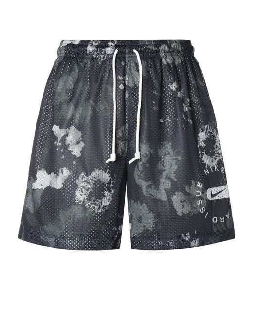 Nike Black Standard Issue Mesh Shorts for men