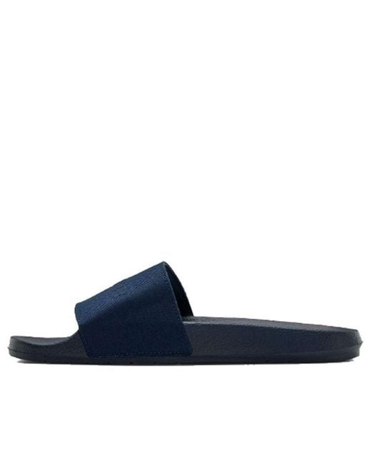 Under Armour Blue Core Remix Canvas Slippers for men