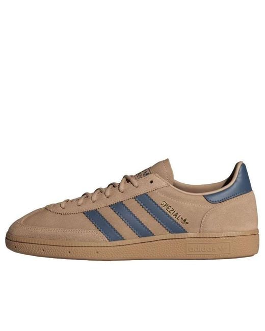 Adidas Brown Handball Spezial 'Warm Sandstone Preloved Ink' for men