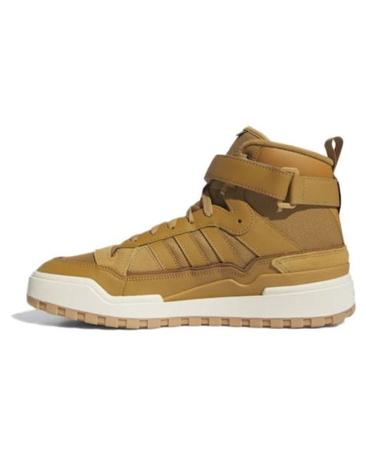Adidas Brown Forum Boot 'Mesa Gum' for men
