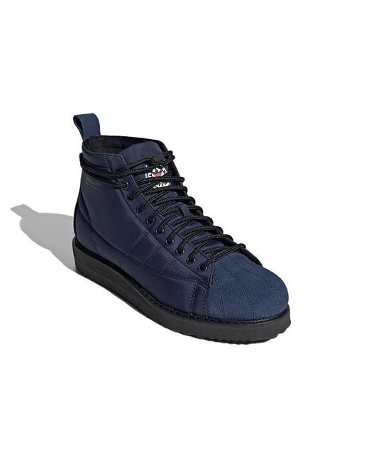 Adidas Blue (Wmns) Superstar Boot 'Night'