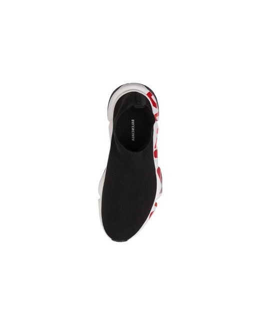 Balenciaga Black (Wmns) Speed Trainer 'Midsole Graffiti