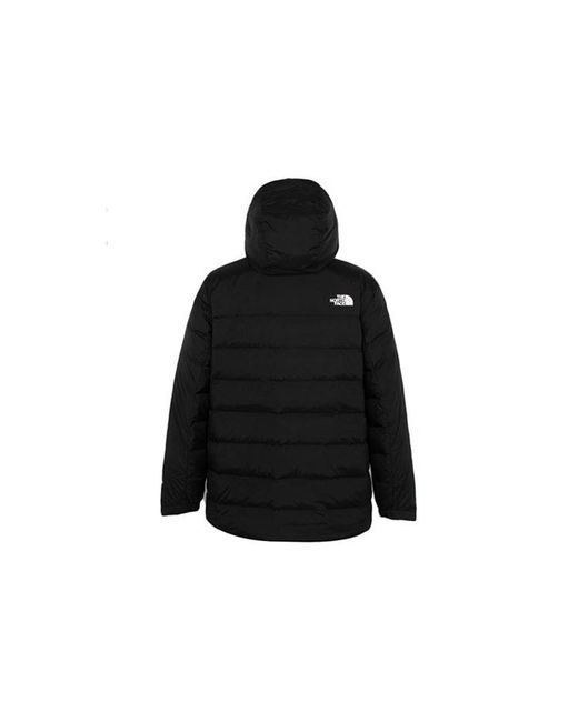 The North Face Black Retro Nuptse Jacket 550 for men
