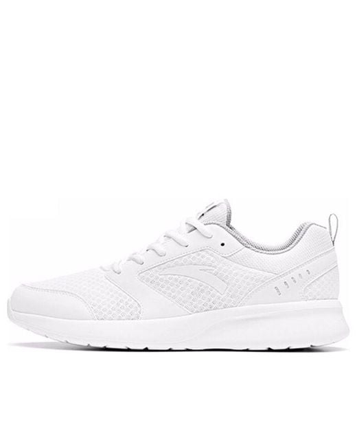Anta White Running Series Sneakers for men