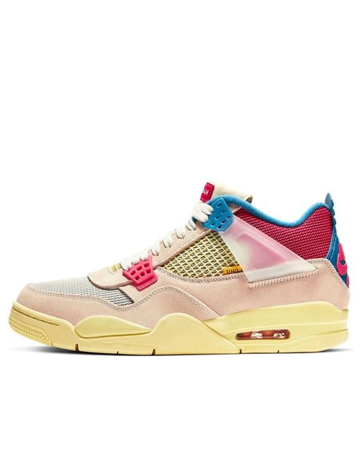 Nike Blue 4 Retro X Union La 'Guava Ice' for men