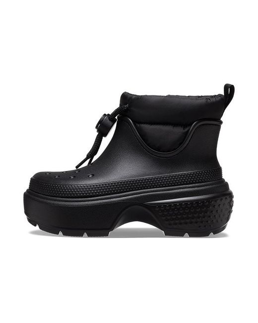 CROCSTM Black Ankle Boots