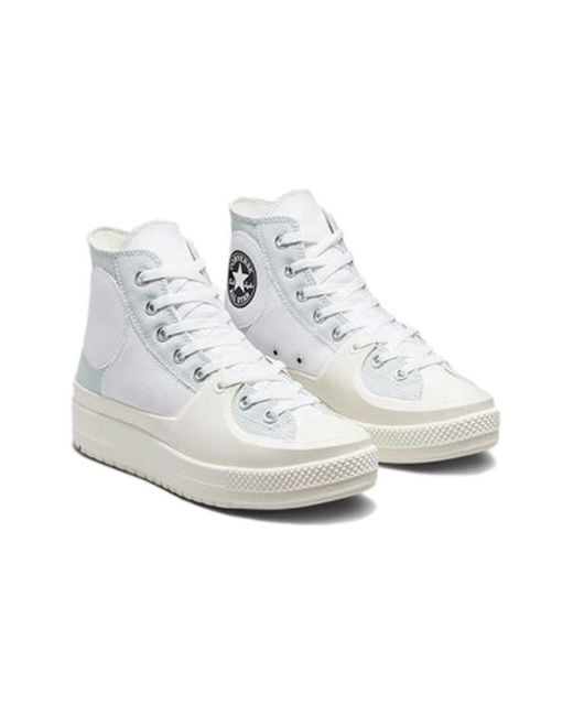 Converse White Chuck Taylor All Star High Construct 'Colorblock for men