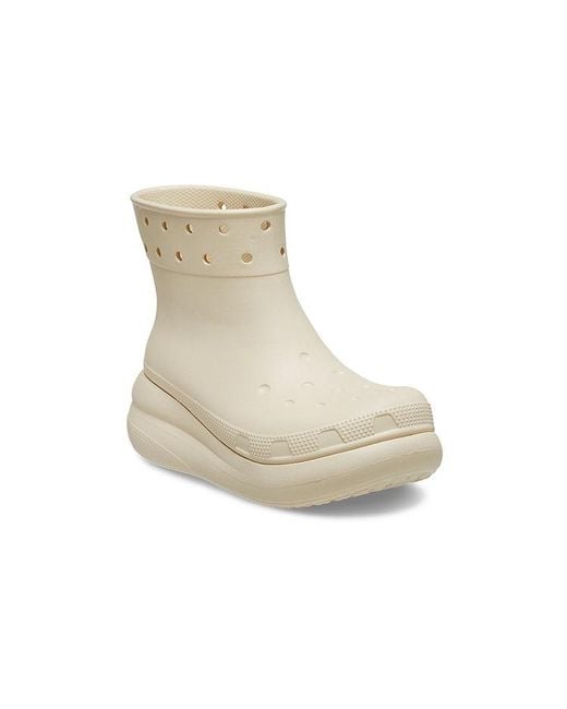 CROCSTM Natural Crush Platform Rain Boots – Waterproof