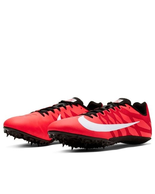 Nike Red Air Zoom Rival S 9 'Laser Crimson' for men