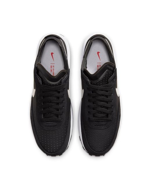 Nike Black Waffle One Leather for men