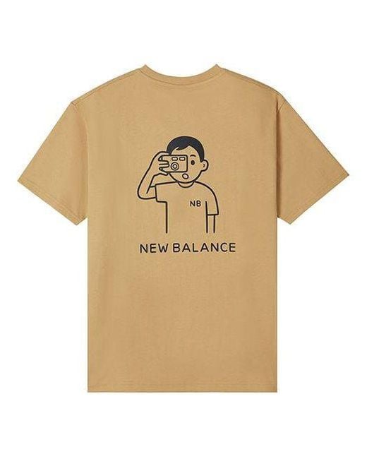 New Balance Natural X Noritake Printing Round-Neck