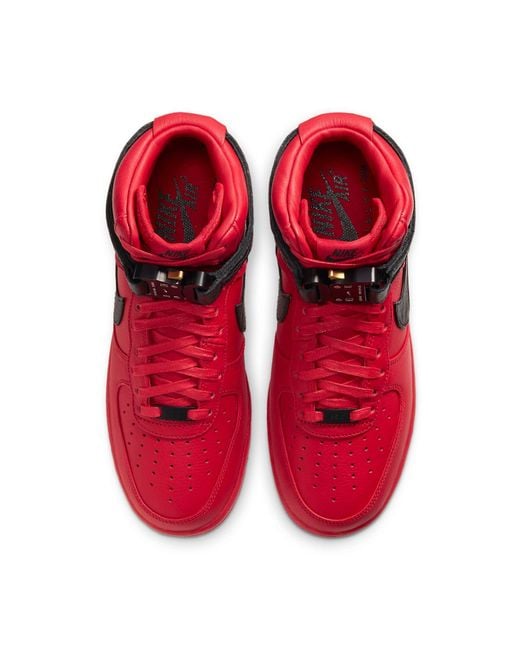 Nike Red X 1017 Alyx 9Sm Air Force 1 High 'University'