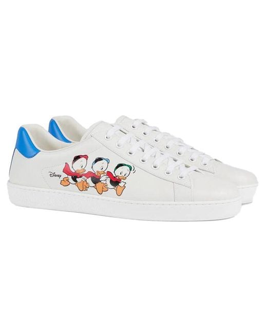 Gucci White Disney X Ace for men