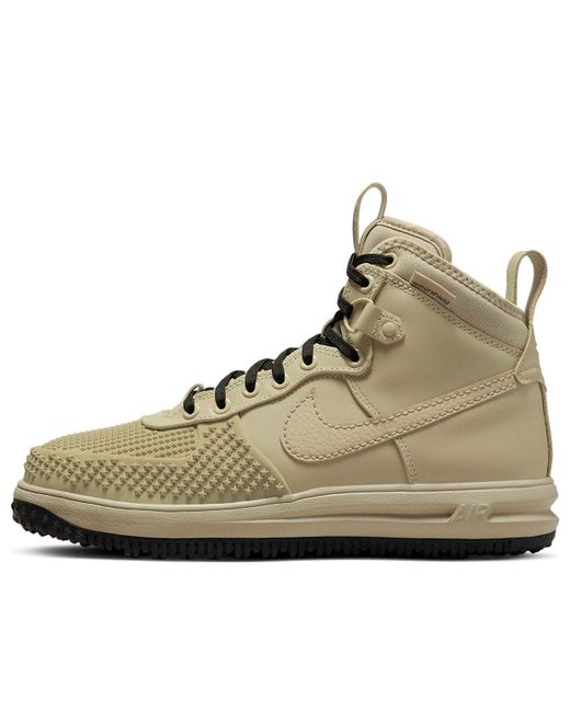 Nike Brown Lunar Force 1 Duckboot 'Limestone' for men