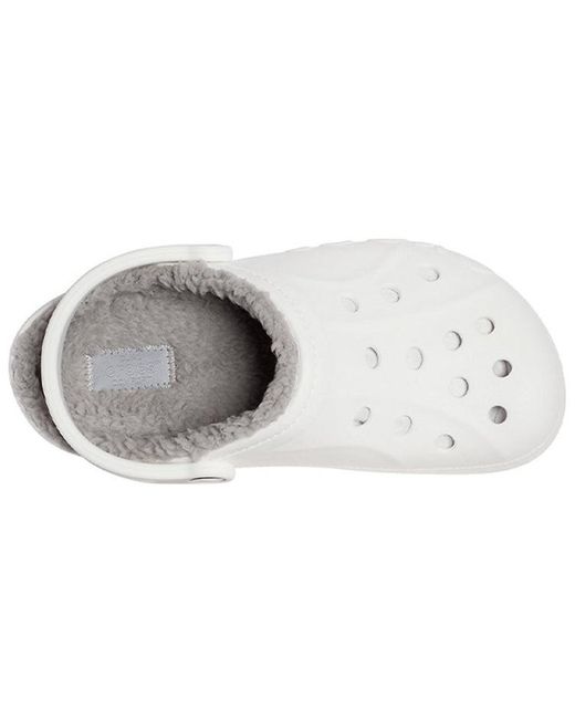 CROCSTM White Baya Lined Clog for men