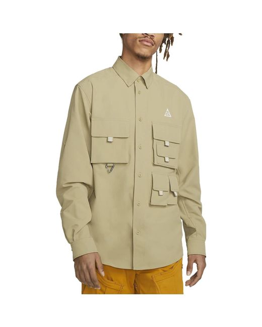 Nike Metallic Acg Dri-Fit Uv Devastation Trail Top for men