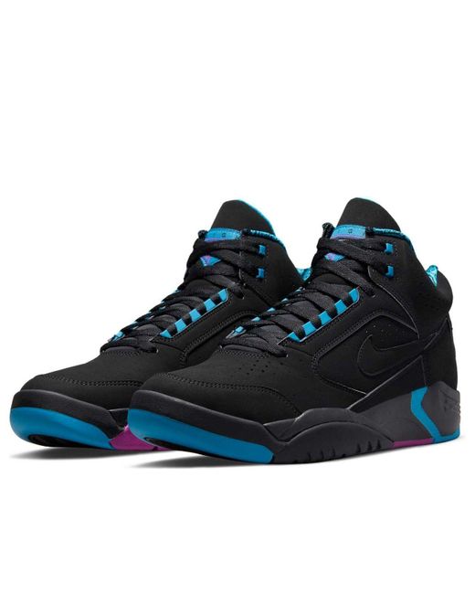 Nike Black Air Flight Lite Mid Cyber' for men