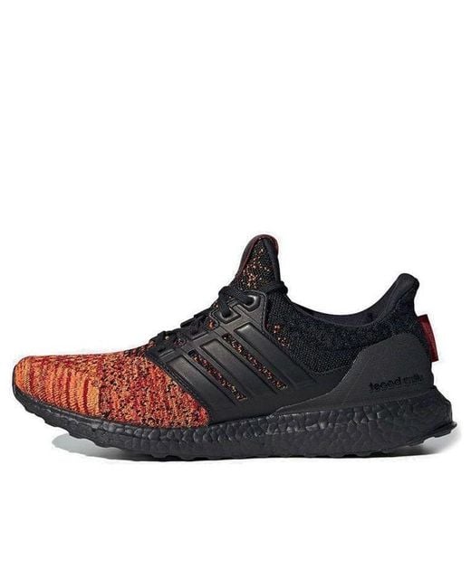 Adidas Black Game Of Thrones X Ultraboost .0 'House Targaryen Dragons' for men