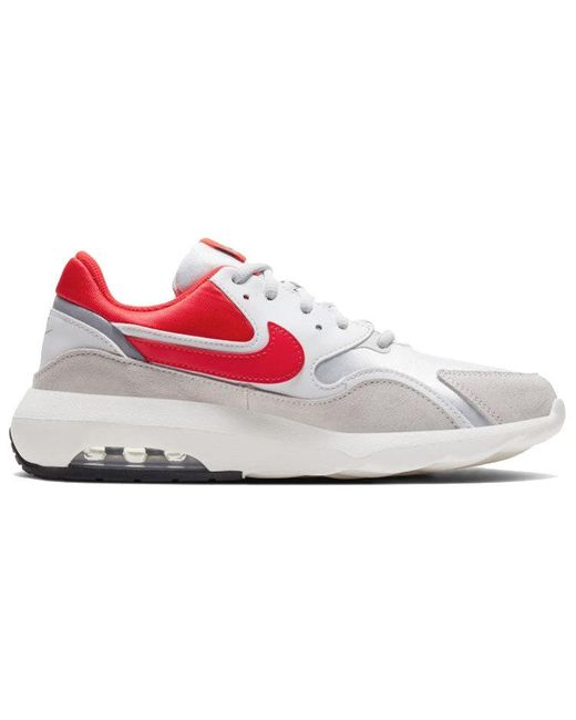 Nike Air Max Nostalgic Shoes For White/red | Lyst
