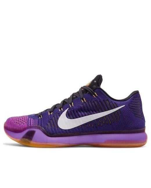 Nike Purple Kobe Elite 'Draft Pick' for men