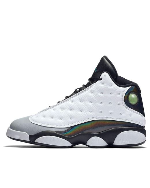 Nike White 13 Retro 'Barons' for men