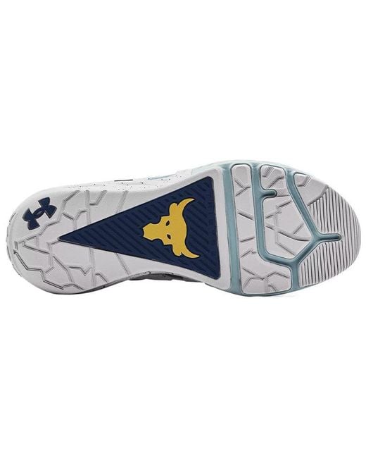 Under Armour Blue Project Rock 4 'Deep Sea' for men