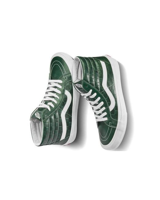 Vans Green Sk8-Hi Reissue Vlt Lx for men
