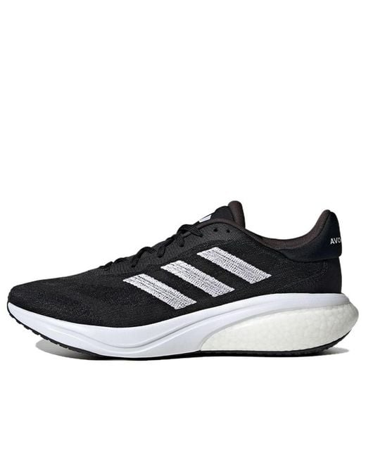 Adidas Black Supernova 3 Running Shoes 'Core' for men