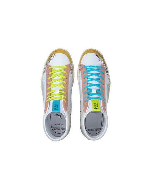 PUMA Blue Michael Lau X Ralph Sampson 70 Mid 'Scribble' for men