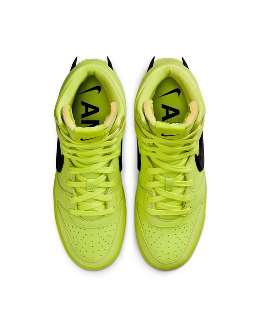 Nike Yellow X Ambush Dunk High 'Flash Lime' for men