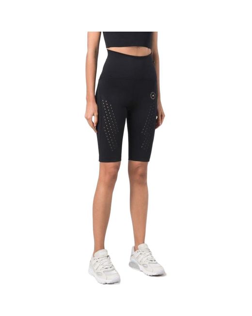 Adidas Black (Wmns) By Stella Mccartney Truepurpose High-Waist Bike Shorts