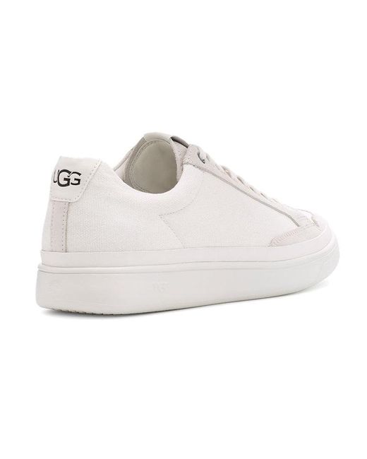 Ugg White South Bay Sneaker Low Canvas for men