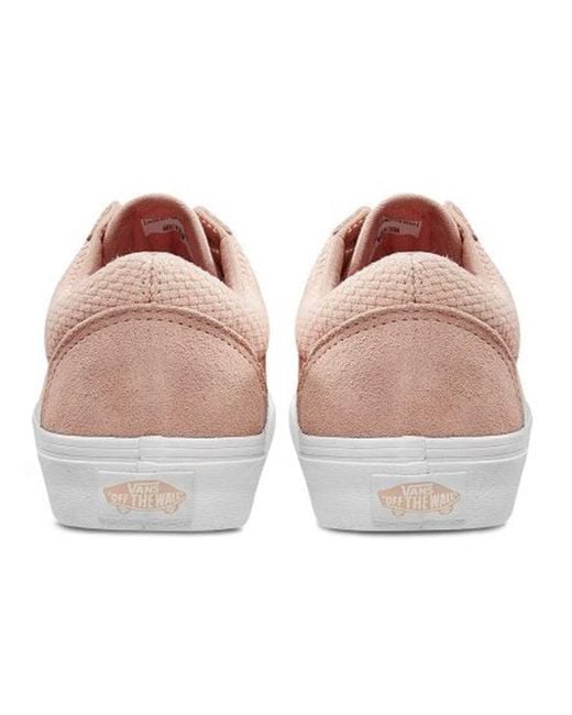 Vans Pink Old Skool 'Woven Check for men