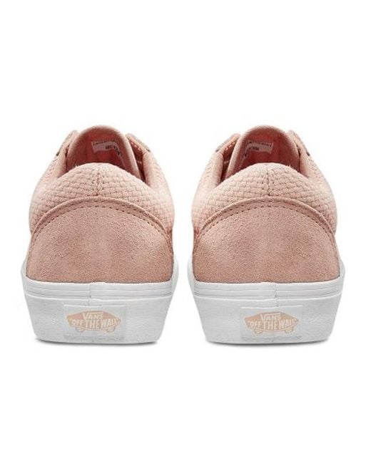 Vans Pink Old Skool 'Woven Check for men