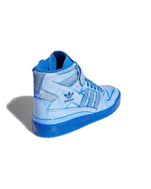 Adidas Blue Jeremy Scott X Forum High 'Dipped for men