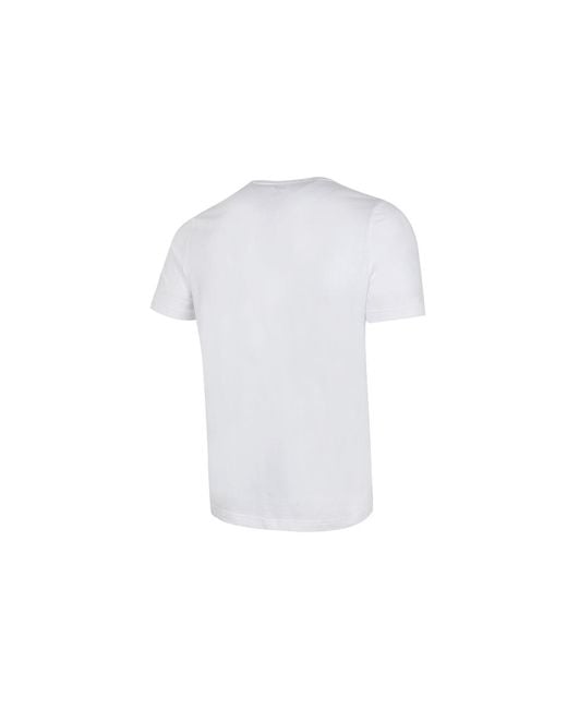 PUMA White Big Logo T-Shirt for men