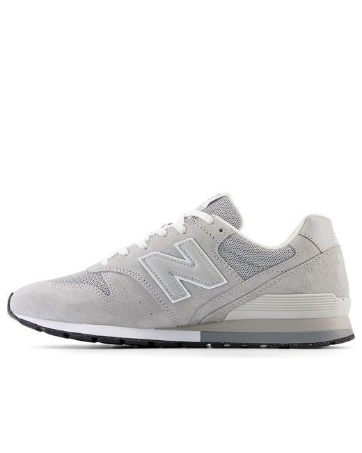 New Balance White 996 'Light' for men