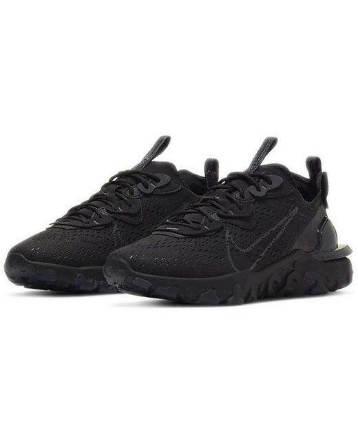 Nike Black React Vision 'Triple' for men