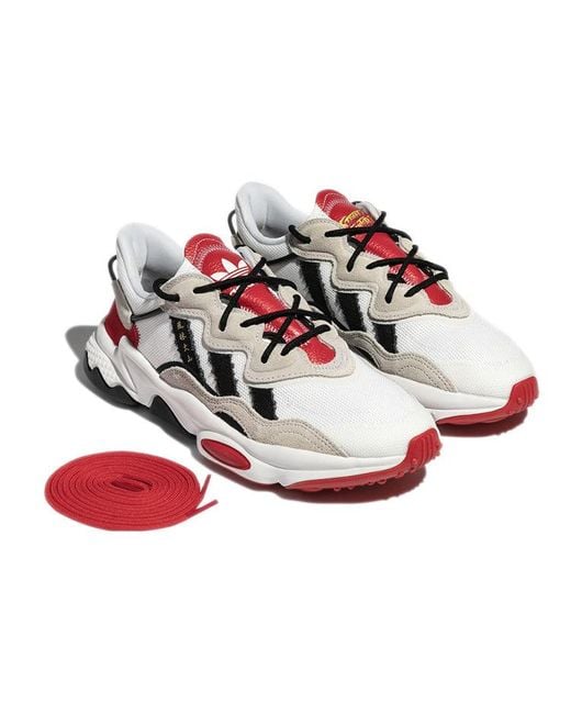 Adidas White Bait X Street Fighter X Ozweego 'Ryu' for men