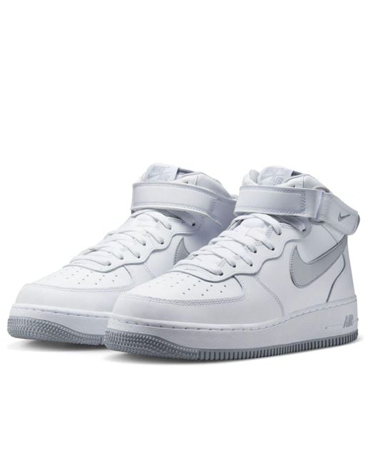nike af1 mid white