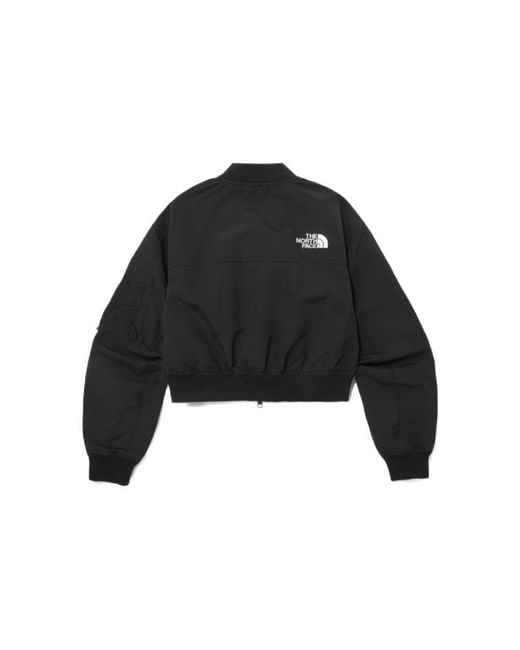 The North Face Black Ss23 Logo Neilton Bomber Jacket for men