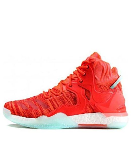 adidas D Rose 7 Boost in Red for Men | Lyst