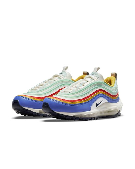 Nike Blue (Wmns) Air Max 97 'Sapphire Pistachio Frost Obsidian'
