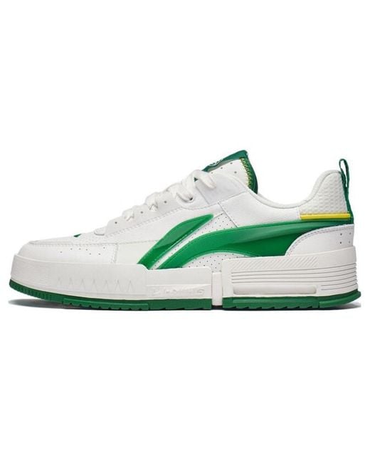 Li-ning Green Sportswear Shoes for men