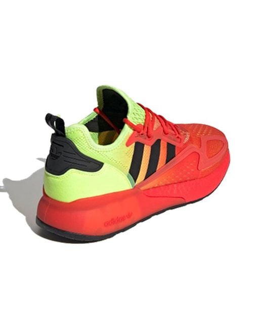 Adidas Red Zx 2K Boost 'Solar' for men