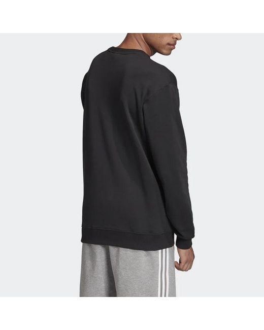 Adidas Black Originals Sweatshirt Print for men