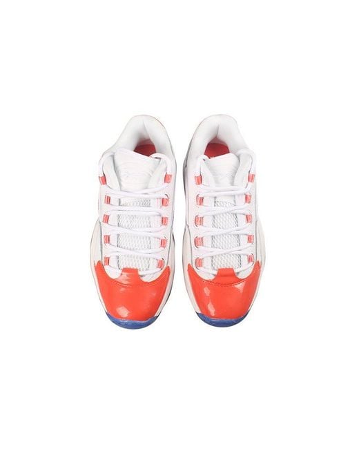 Reebok Pink Question Low Patent 'Vivid' for men